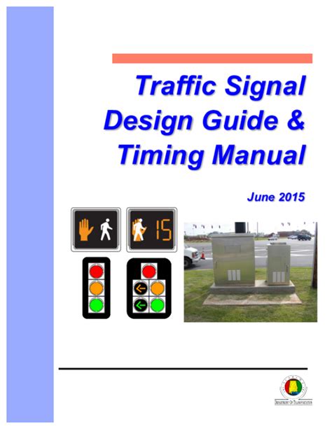 Traffic Signal Design Manual 